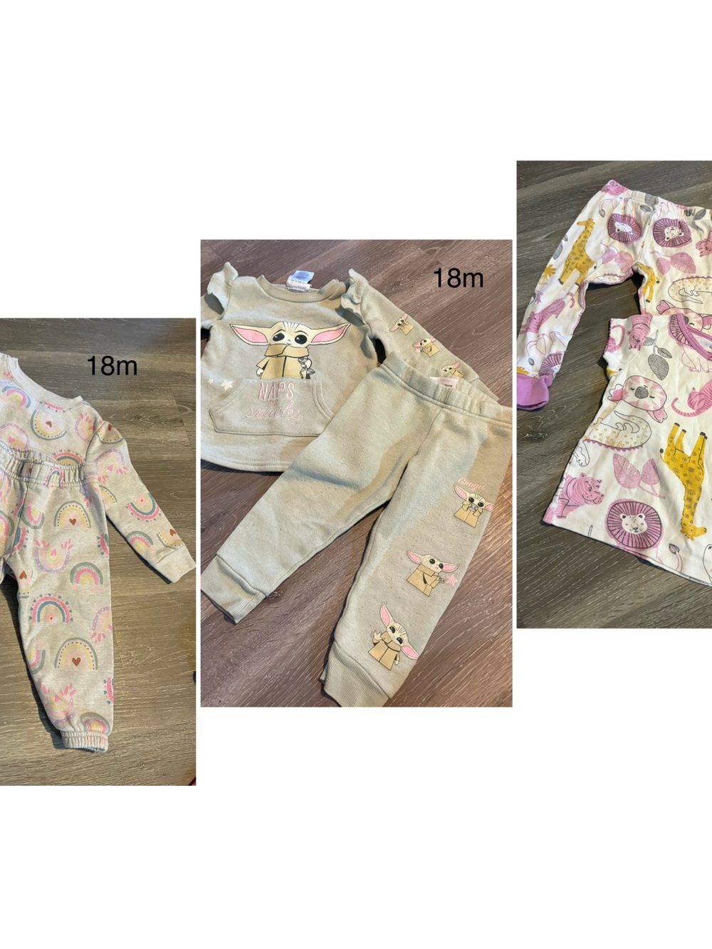 Carter's 18M Baby Girl Pajama and Outfit Sets